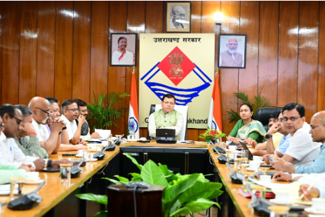 मुख्यमंत्री श्री पुष्कर सिंह धामी ने सचिवालय में सचिव समिति की बैठक में प्रतिभाग किया।